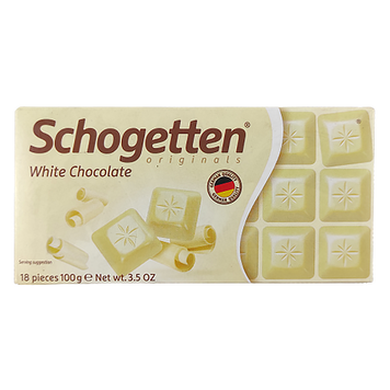Шоколад Шогеттен 4823 Schogetten white 100g 15шт/ящ