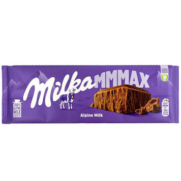 Шоколад альпійське молоко Мілка Milka alpine milk 270g 16шт/ящ