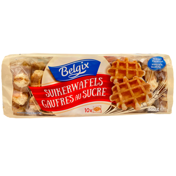 Вафли бельгийские Белгикс Belgix 550g 16шт/ящ (Код: 00-00015276)