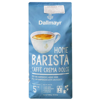 Кава баріста крема дольче (зерно) Далмаєр Dallmayr barista crema dolce 1kg 6шт/ящ