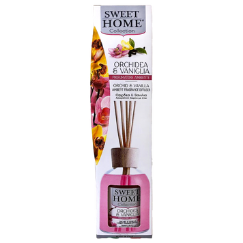 Ароматизатор для дому орхідея та ваніль Світ Хоум Sweet Home orchidea and vanilla 100ml 12шт/ящ