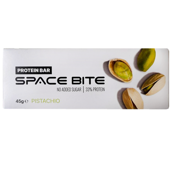 Батончик протеїновий у молочному шоколаді з фісташкою Спейс Байт Space Bite45g 10шт/пач
