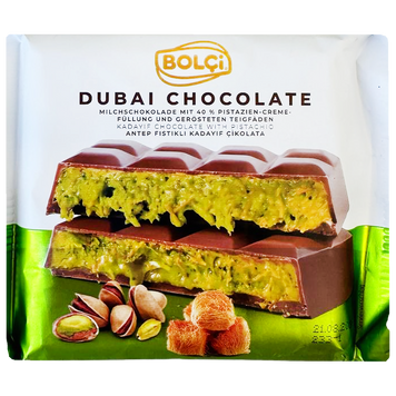 Шоколад Дубайський з фісташкою Болчі Bolci 100g 45шт/ящ
