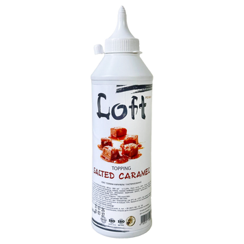 Топінг солона карамель Лофт Loft salted caramel 600g 12шт/ящ