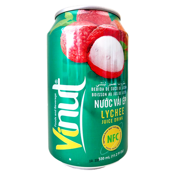 Напій газований зі смаком лічі Вінют Vinut lychee ж/б 330ml 24шт/ящ
