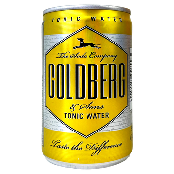 Напій газований тонік Голдберг Goldberg tonic water ж/б 150ml 24шт/ящ