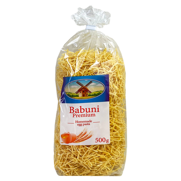 Локшина яєчна №2 Бабуні Преміум Babuni Premium 500g 12шт/ящ