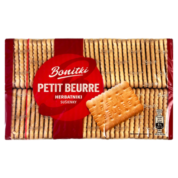 Печиво Бонітки Петіт Берг Petit Beurre Bonitki 400g 12шт/ящ