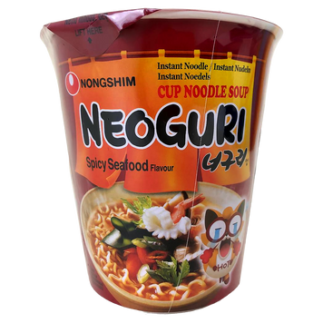 Локшина рамен морепродукти неогурі стакан Нонгшим Nongshim 62g 12шт/ящ
