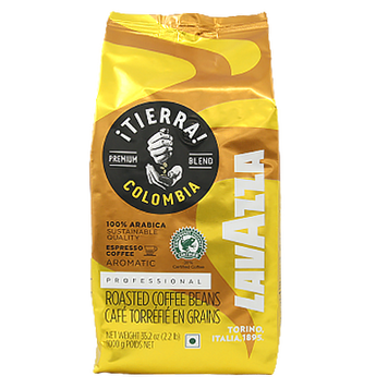 Кава тієрра колумбія (зерно) Лавацца Lavazza tierra Colombia 1kg 6шт/ящ