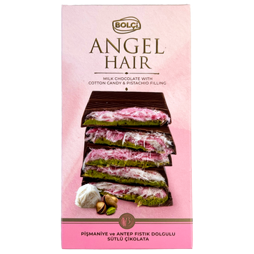 Шоколад Дубайський з фісташкою волосся ангела Болчі Bolci Angel Hair 170g 36шт/ящ