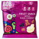 Цукерки у формі тваринок натуральні яблуко-смородина Равлик Боб Bob snail 20g 20шт/ящ