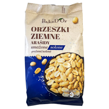Арахіс солений Бакадор BakaD`or 400g 21шт/ящ