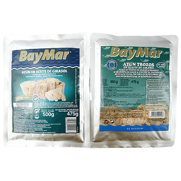 Тунець у соняшниковій олії в фользі БайМар BayMar de girasol 500g 12шт/ящ