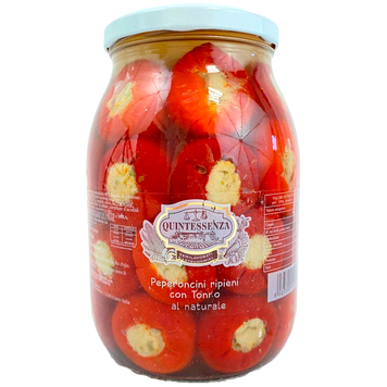 Перець фарширований тунцем Квінтессенза Quintessenza 1062ml 6шт/ящ
