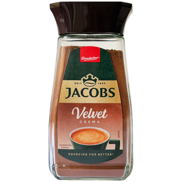 Кава розчинна велвет Якобс Jacobs velvet 100g 6шт/ящ