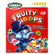Сухий сніданок кольорові кільця Серера Cerera fruity hoops 250g 14шт/ящ