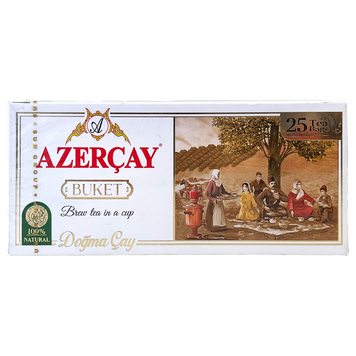 Чай чорний Азерчай букет Azercay buket 25пак 50g 24шт/ящ