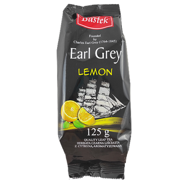 Чай Бастек лимон Bastek lemon Earl Grey 125g 12шт/ящ