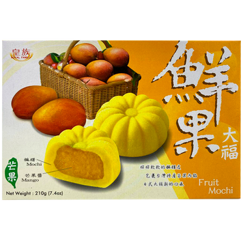 Десерт мочи японский из манго Роял Фемели Royal Family mango 210g 24шт/ящ (Код : 00-00015281)
