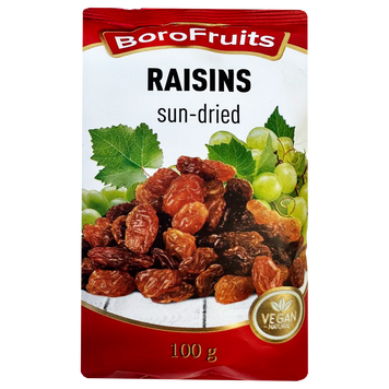Родзинки Боро Фрутс Boro Fruits 100g 20шт/ящ