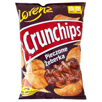 Чипси запечені реберця Лоренц Lorenz crunchips 140g 20шт/ящ