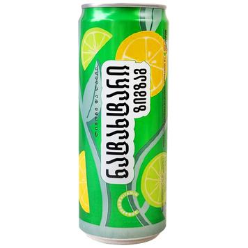 Лимонад лимон лайм Натахтарі Natakhtari ж/б 330ml 12шт/ящ