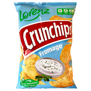 Чипси крем-сир та зелень Лоренц Lorenz crunchips 140g 20шт/ящ