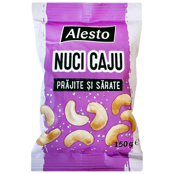 Горішки кеш'ю смажене та солоне Алесто Alesto 150g 30шт/ящ