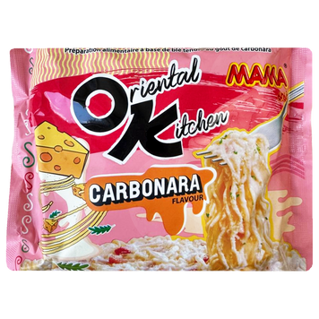 Локшина швидкого приготування зі смаком карбонари Мама Mama 85g 12шт/ящ