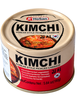 Кімчі консервоване корейське Хосан Hosan 160g 48шт/ящ