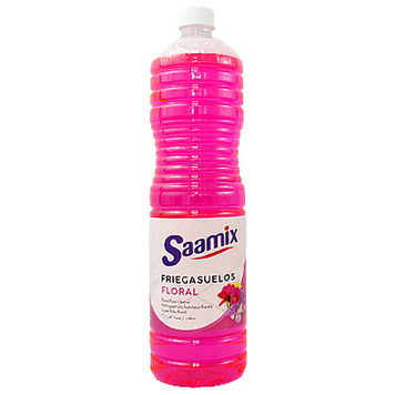 Рідина для миття підлоги квіткова Саамікс Saamix floral 1.5L 10шт/ящ