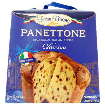 Панетон класичний Форно Боно Forno Buono 500g 15шт/ящ