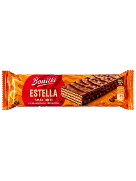 Вафлі тоффі Естелла Estella toffi 50g 60шт/ящ