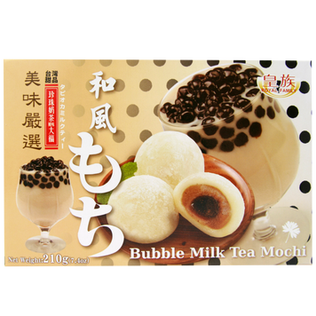 Десерт мочі японський молочний бабл ті Роял Фемелі Royal Family Bubble Milk Tea 210g 24шт/ящ