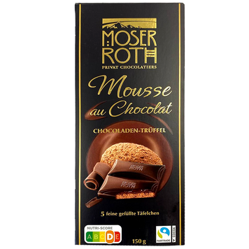 Шоколад трюфель Мозер Роч Moser Roth 150g 48шт/ящ