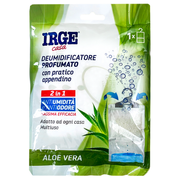 Поглинач запаху і вологи з підвіскою алое вера Ірдже IRGE aloe vera 500ml 72шт/ящ