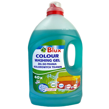 Гель для прання кольорових речей Блюкс Blux 4L 4шт/ящ