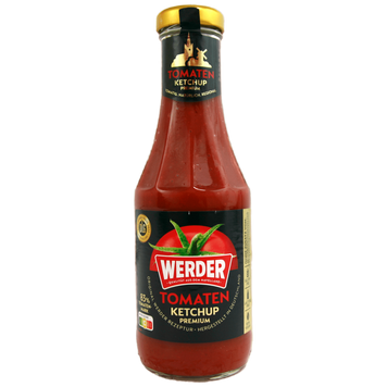 Кетчуп томатний преміум Вердер Werder tomaten ketchup premium 450ml 6шт/ящ