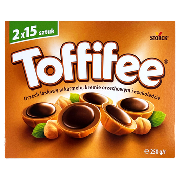 Цукерки Тоффіфі Toffifee 250g 15шт/ящ