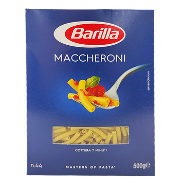 Макарони трубочки №44 Барілла Barilla Maccheroni 500g 16шт/ящ