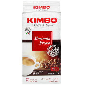 Кава мачінато фреско (мелена) Кімбо Kimbo macinato fresco 250g 20шт/ящ