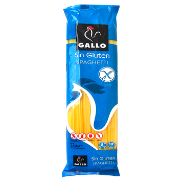 Спагетті без глютену Галло Gallo spaghetti sin gluten 450g 12шт/ящ