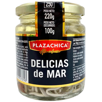 Риба-голка в олії Пласачіка Plazachica delicias de mar 100/220 12шт/пач