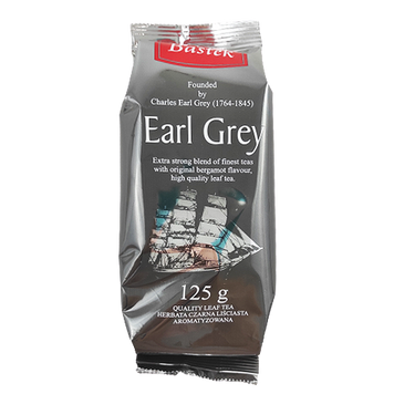 Чай Бастек бергамот Bastek bergamot Earl Grey 125g 12шт/ящ