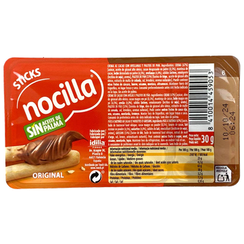 Шоколадна паста з паличками Носілла Nocilla original 30g 24шт/ящ