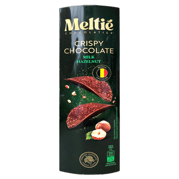 Чипси шоколадні лісовий горіх Мелті Meltie milk gazelnut 125g 16шт/ящ