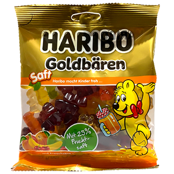 Желейки Харибо 25% фруктовые Haribo 160g 20шт/ящ (Код: 00-00004313)