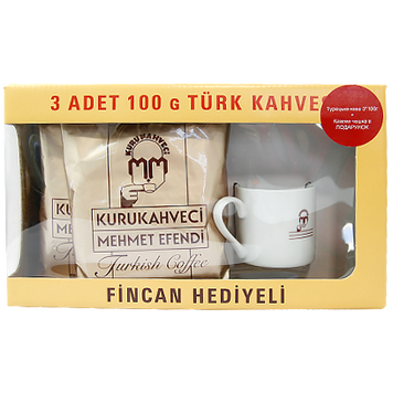 Кава з чашкою Мехмет Ефенді Mehmet Efendi 300g 12шт/ящ