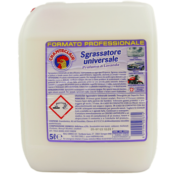 Засіб для чищення універсальний лаванда Шантеклер ChanteClair sgrassatore lavanda 5L 2шт/ящ